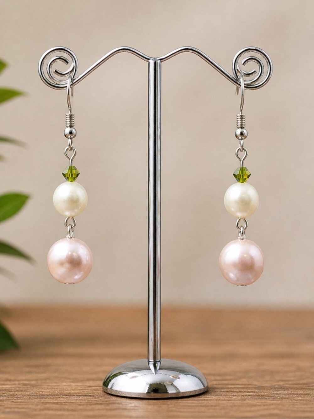 Pearl Drop Earrings | Handmade - Picture 5 of 5